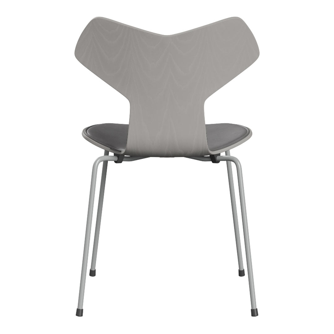 Grand Prix Chair 3130 - Modern Colored Ash Wood Dining Chair with Front Upholstery | Perfect for Kitchen, Dining Room & Office Seating