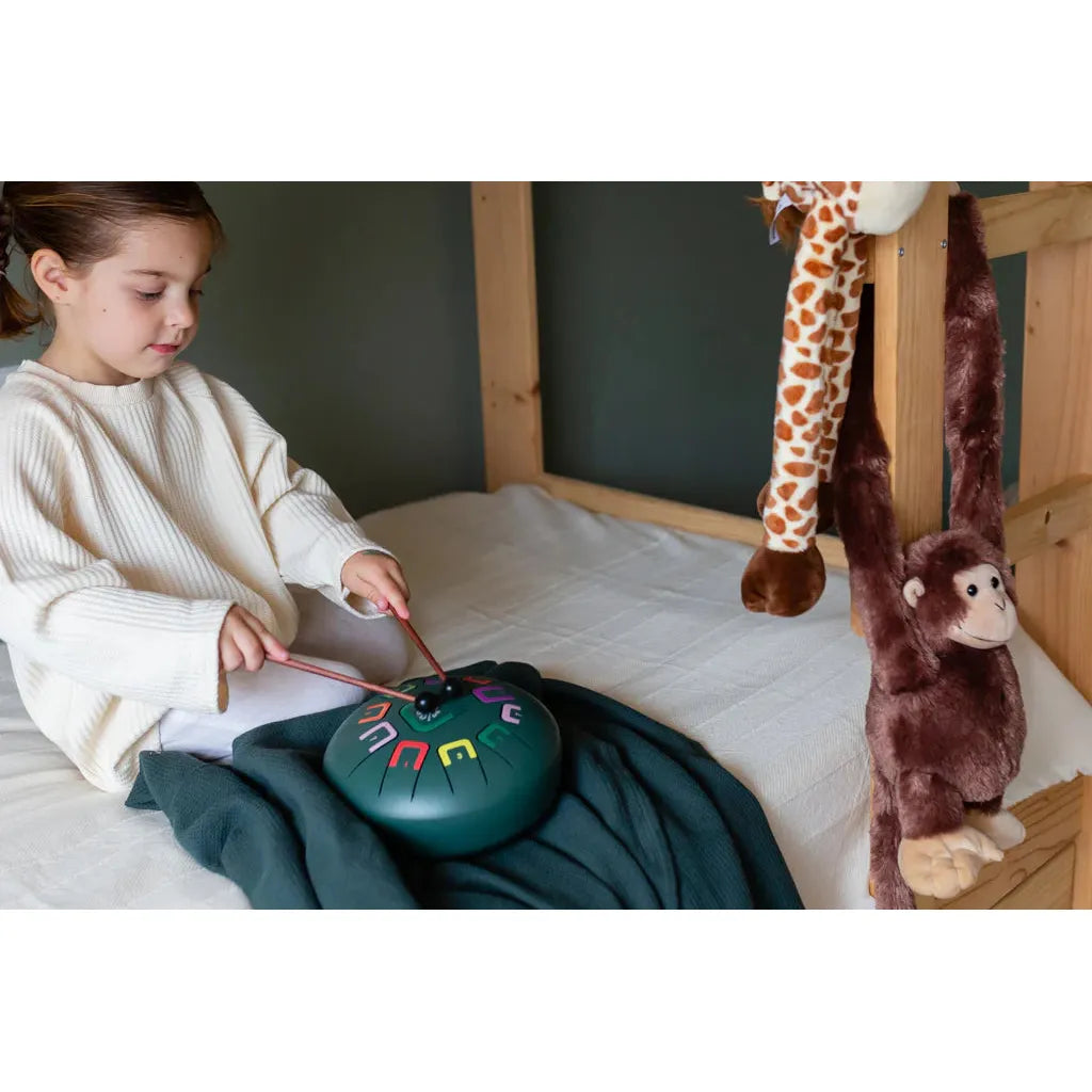 Dans La Jungle: Premium Tambú Tongue Drum - Handcrafted Musical Instrument for Meditation, Yoga & Relaxation - Perfect for Home, Studio & Outdoor Use