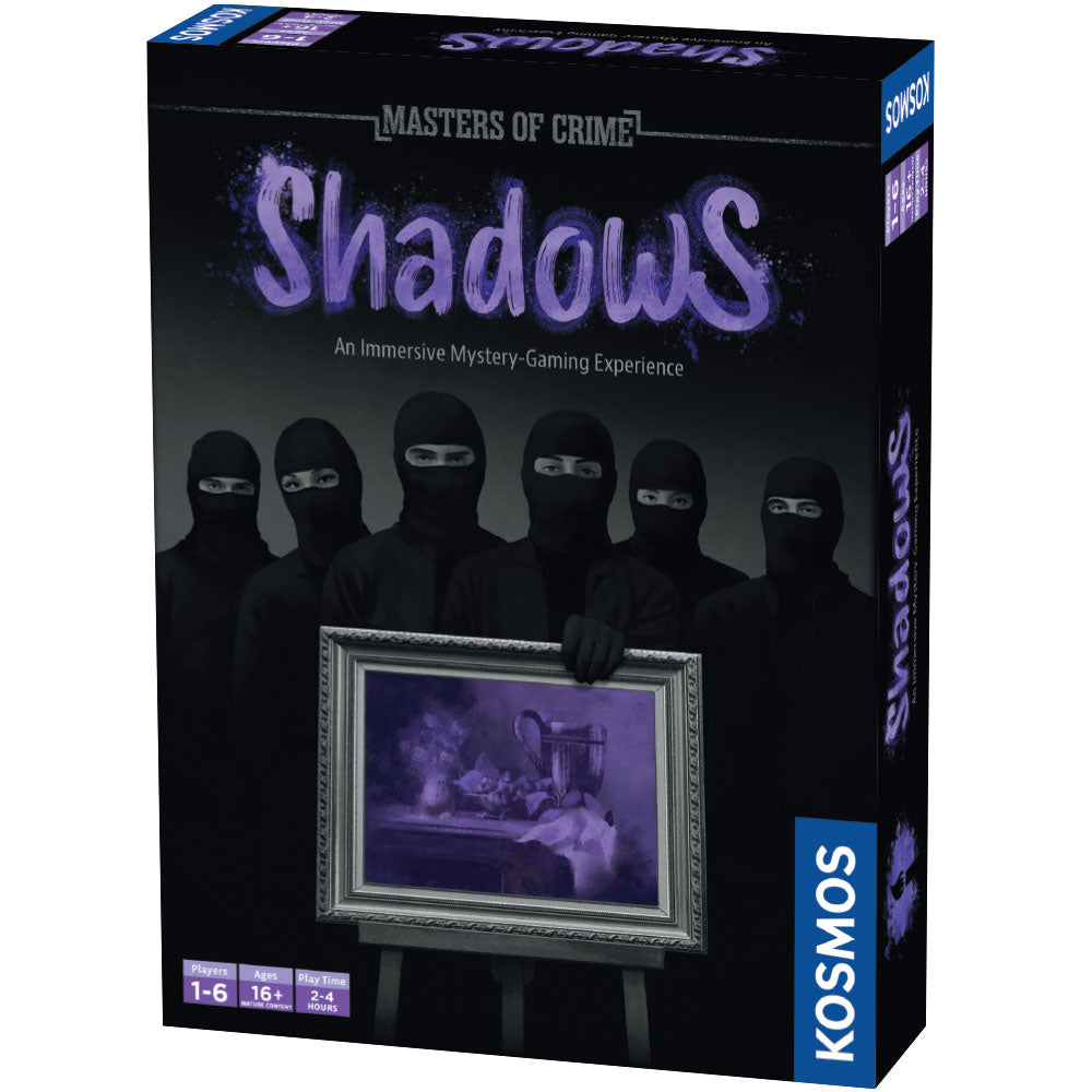 Masters of Crime: Shadows - Thrilling Crime Mystery Novel for Adults | Perfect for Book Clubs & Crime Fiction Fans