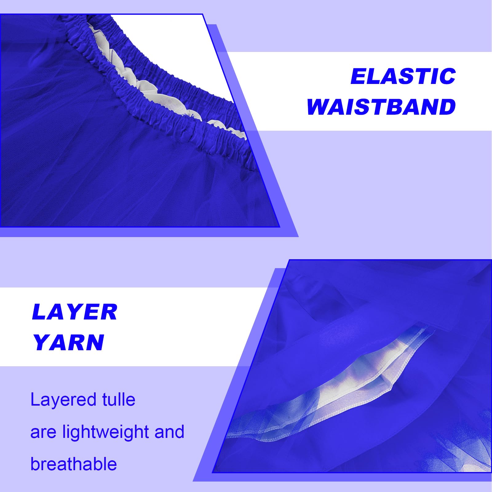 Layered Tulle Tutu Skirt with Tube Socks for Women - Elegant Ballet Dance Skirt Set for Performance, Photo Shoots & Cosplay