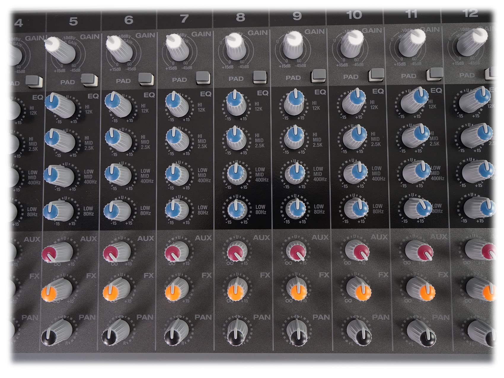 Rockville RPM1870 18-Channel 6000W Professional Powered Mixer with USB, Built-In Effects & 16 XDR2 Mic Preamps – Perfect for Live Bands, DJs, and Studio Recording