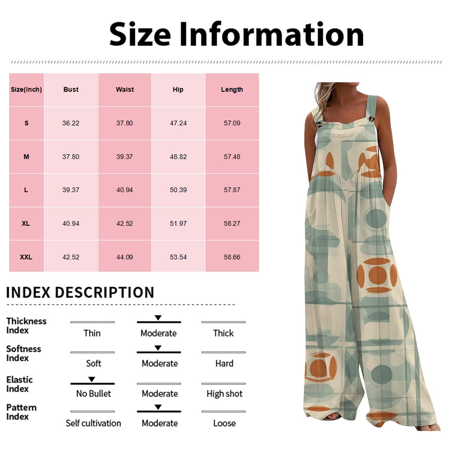 Women's Wide Leg Jumpsuit - Summer Casual Romper with Pockets | Beach & Streetwear