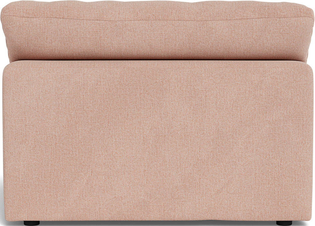 Fluffy Armless Chair - Ultra Soft Comfort for Living Room, Bedroom, or Office - Perfect for Relaxing, Reading, and Lounging