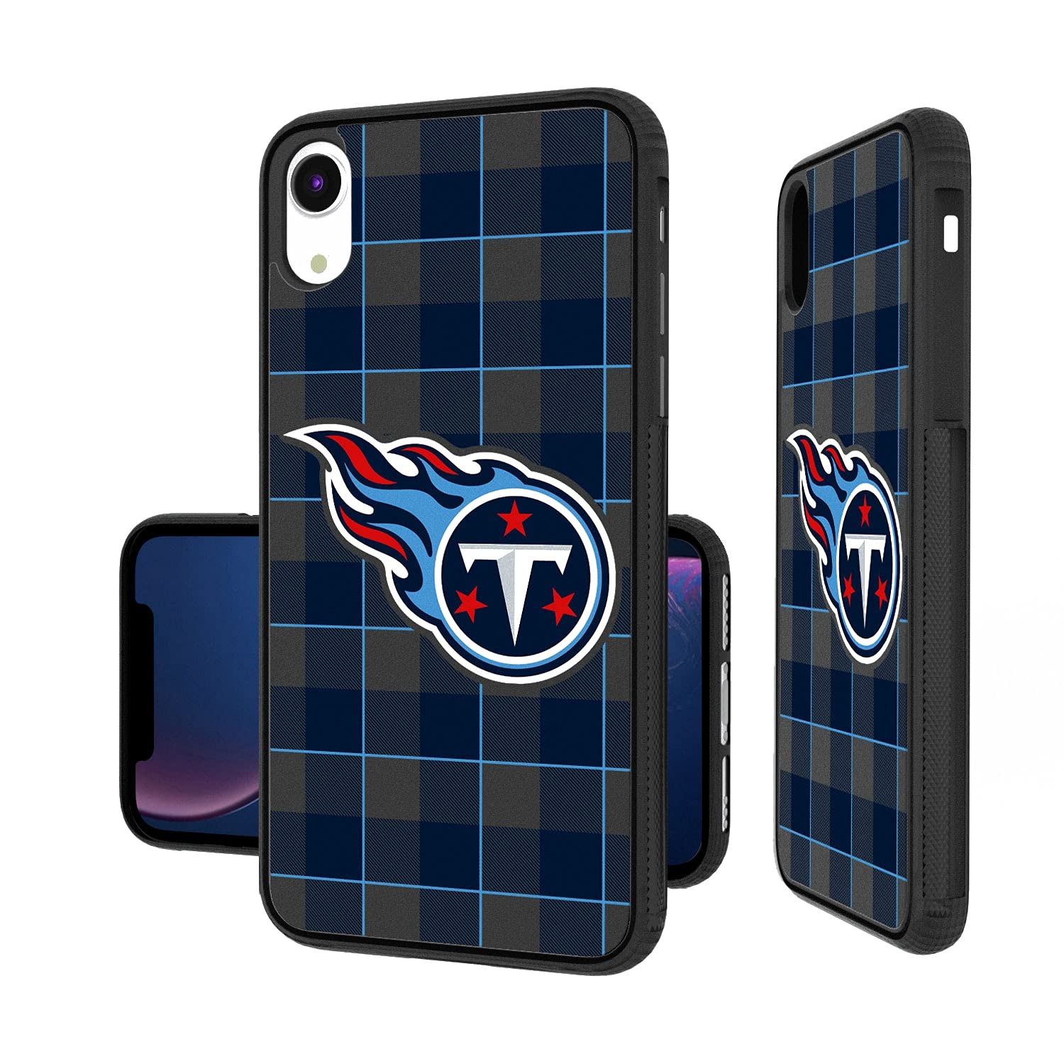 NFL Team Plaid Design iPhone Bumper Case - Durable Protective Cover for iPhone 12/13/14/15 Pro Max - Perfect for Game Day, Tailgating & Showing Team Spirit