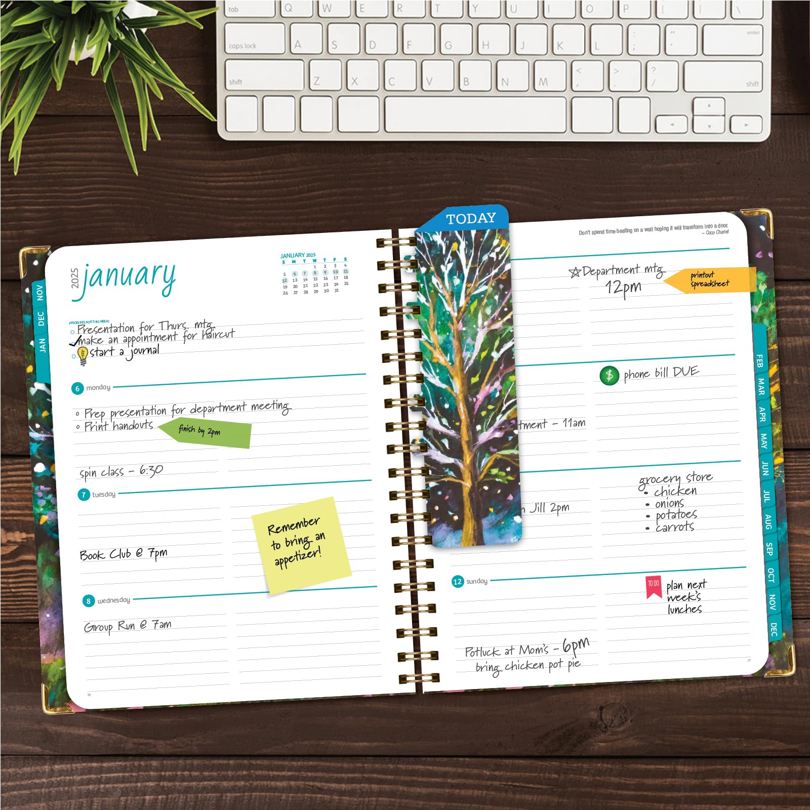 2025 Hardcover Planner 8.5