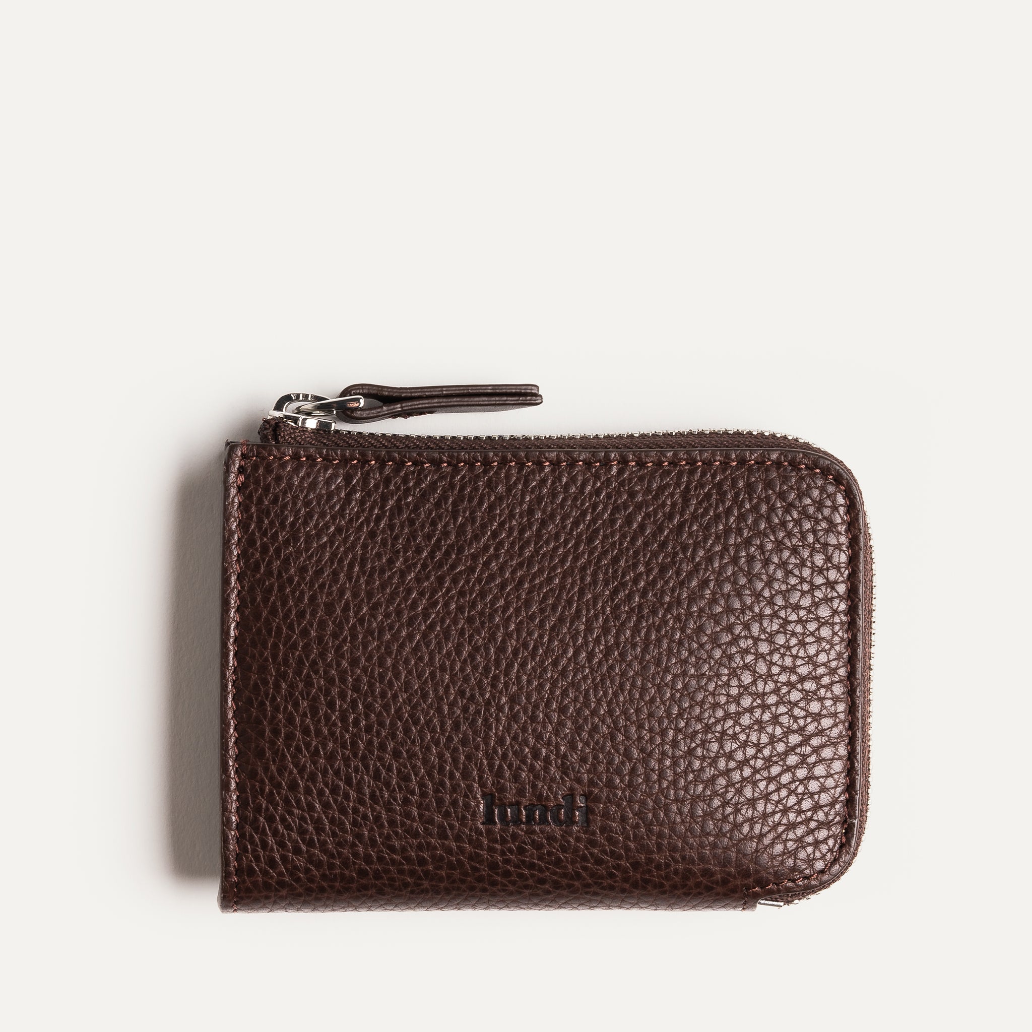 CLOVIS Genuine Brown Grain Leather Handbag - Stylish & Durable for Work, Travel & Everyday Use