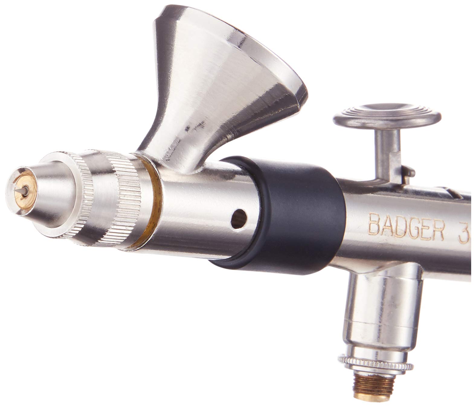 Badger Air-Brush Co. 360-7 Universal Airbrush Kit with 3 Tips & 1/8 oz Paint Cup - Professional Airbrushing Set for Artists, Hobbyists & Makeup - Perfect for Model Painting, Cake Decorating & Tattoo Practice