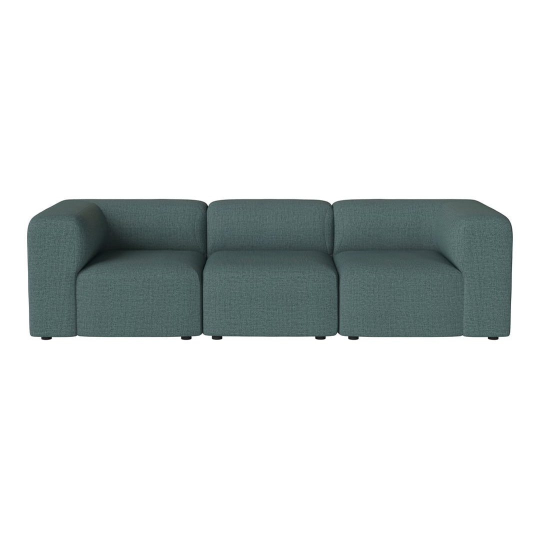 Modern 3-Seater Angle Sofa - Comfortable L-Shaped Sectional Couch for Living Room, Lounge & Small Spaces - Perfect for Apartments, Dorms & Home Theater Seating