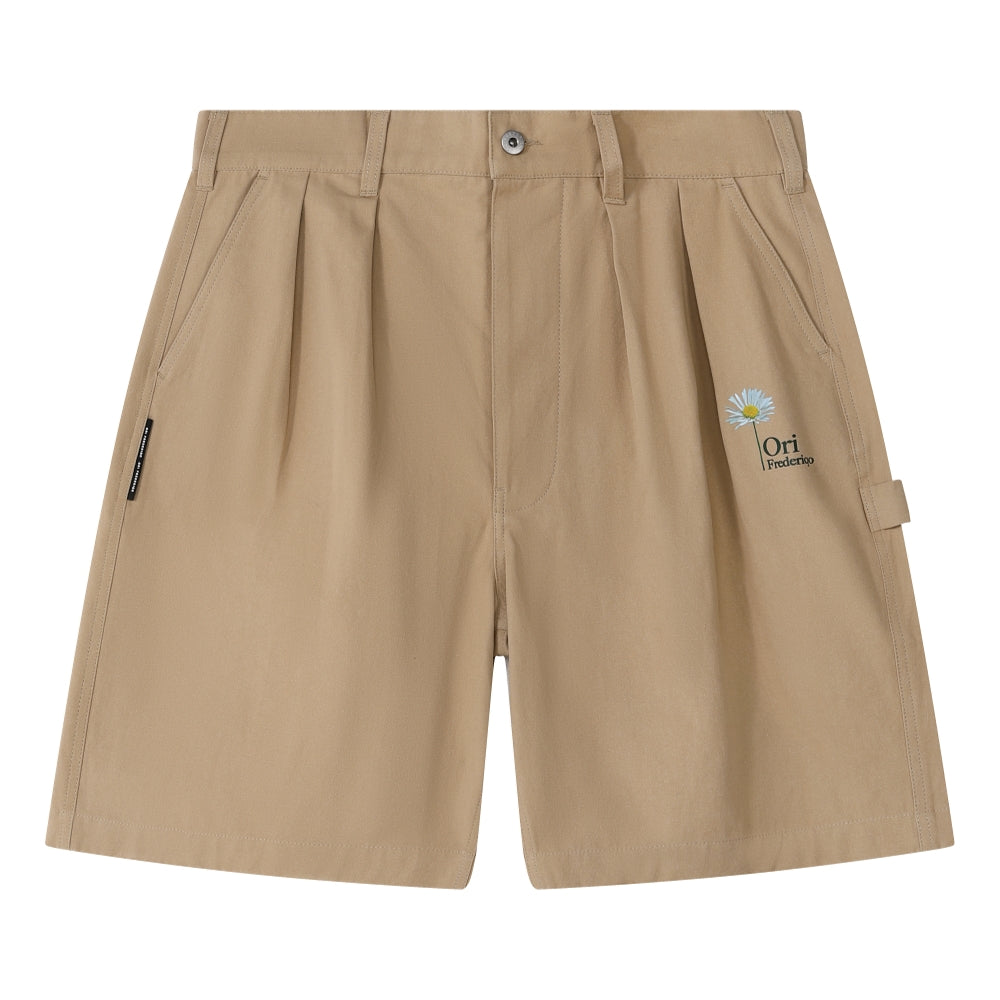 ORI FREDERIQO Men's Casual Shorts in Khaki - Comfortable Summer Lounge & Outdoor Wear for Men