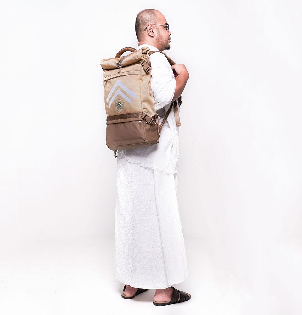 FEJ Gear Journey II Hajj Backpack - Lightweight Travel Backpack for Pilgrimage, Durable & Water-Resistant - Perfect for Hajj, Umrah, and Religious Travel