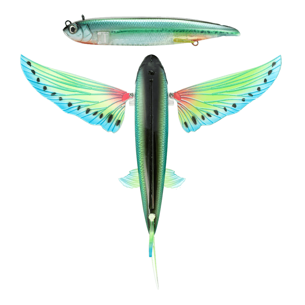 Nomad Design Slipstream Flying Fish Lures - Premium Saltwater Fishing Lures for Tuna, Mahi Mahi & Billfish - Ideal for Offshore Trolling & Big Game Fishing