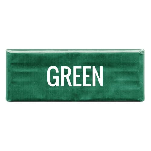 Premium Dark Green Candy Bar Foil Wrapping Paper for Chocolate Bars - Ideal for Candy Packaging, Baking, Gift Wrapping & Party Favors