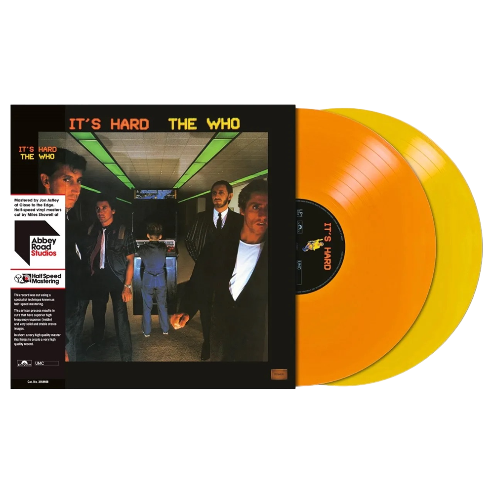 It's Hard: 40th Anniversary Edition - Limited Orange/Yellow Vinyl 2LP Record | Perfect for Music Collectors & Classic Rock Fans