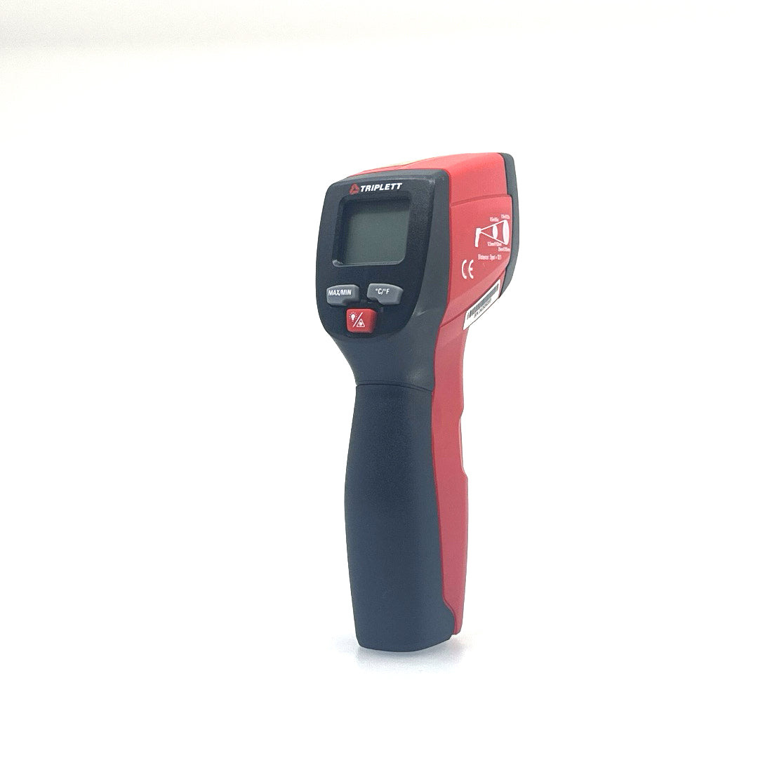 Compact IR Thermometer with 12:1 Distance-to-Spot Ratio (IRT220) - Perfect for Industrial, HVAC, and Home Temperature Measurement