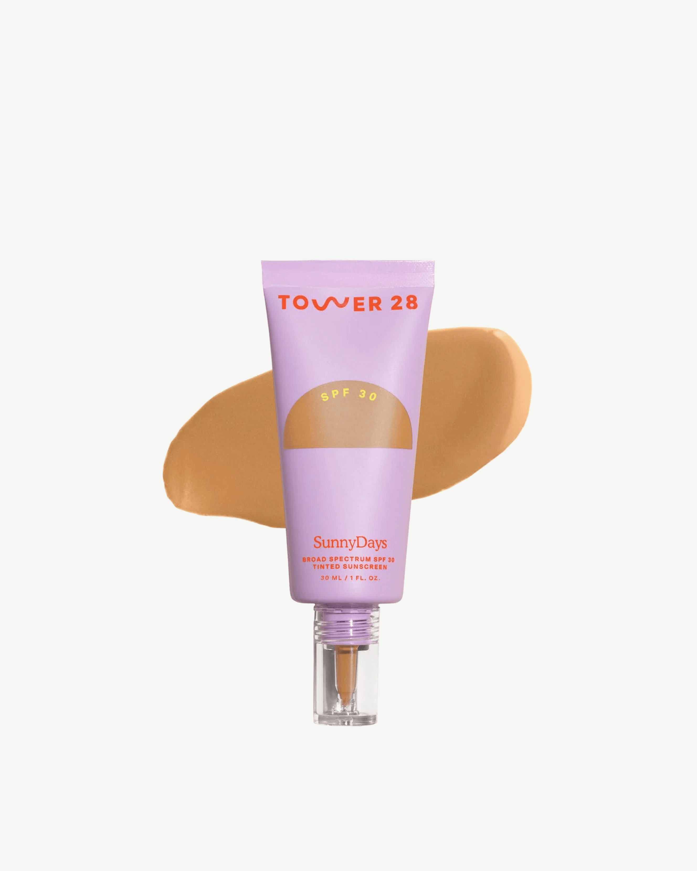 SunnyDays Tinted SPF 30 Sunscreen Foundation - Lightweight Mineral Makeup with Broad Spectrum Protection for Daily Wear & Outdoor Activities