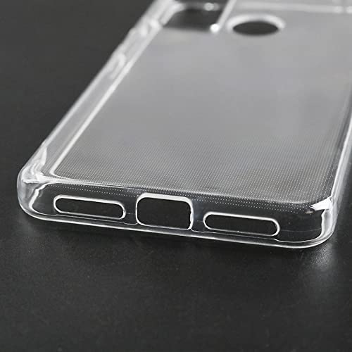 Premium Soft Silicone Bumper Case for TCL 30 V 5G [6.67 Inch] - Flexible TPU Protective Cover with Shock Absorption, Anti-Scratch & Transparent Design - Perfect for Everyday Use, Travel & Outdoor Activities