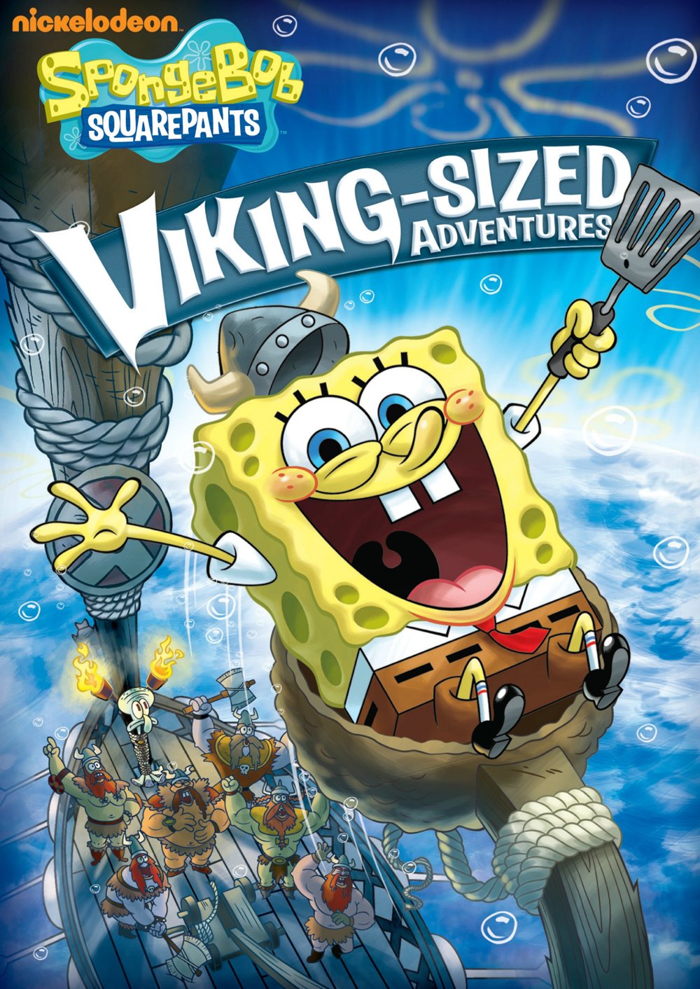 SpongeBob SquarePants Viking-Sized Adventure DVD - Nickelodeon Kids Cartoon Series - Family Movie Night Fun - Perfect for Birthday Gifts & Sleepovers