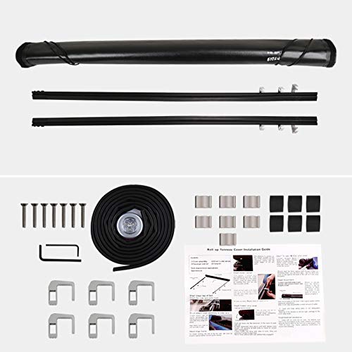 Spec-D Tuning Roll Up Vinyl Tonneau Cover for Ford F150 5'6