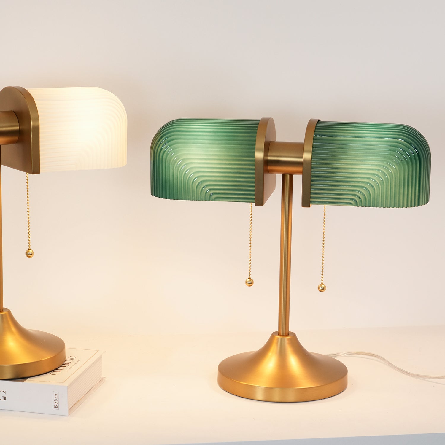 Modern Ashby Table Lamp - Adjustable LED Desk Light with USB Port for Home Office, Bedroom & Living Room - Perfect for Reading, Working & Decor
