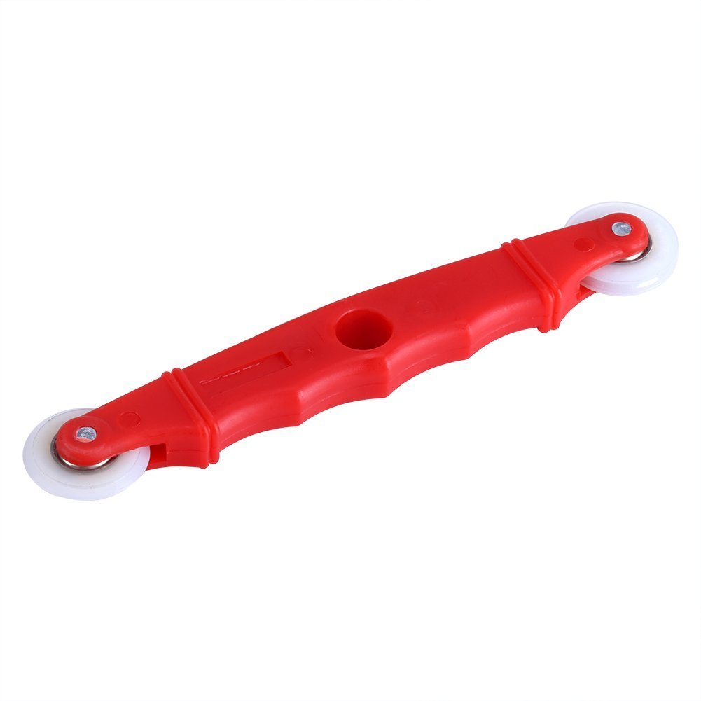 Nylon Wheel Screen Rolling Tool with Plastic Handle - Screen Spline Roller for Sliding Screen Door Repair & Replacement - Durable Screening Tool for DIY Home Improvement & Window Screen Maintenance
