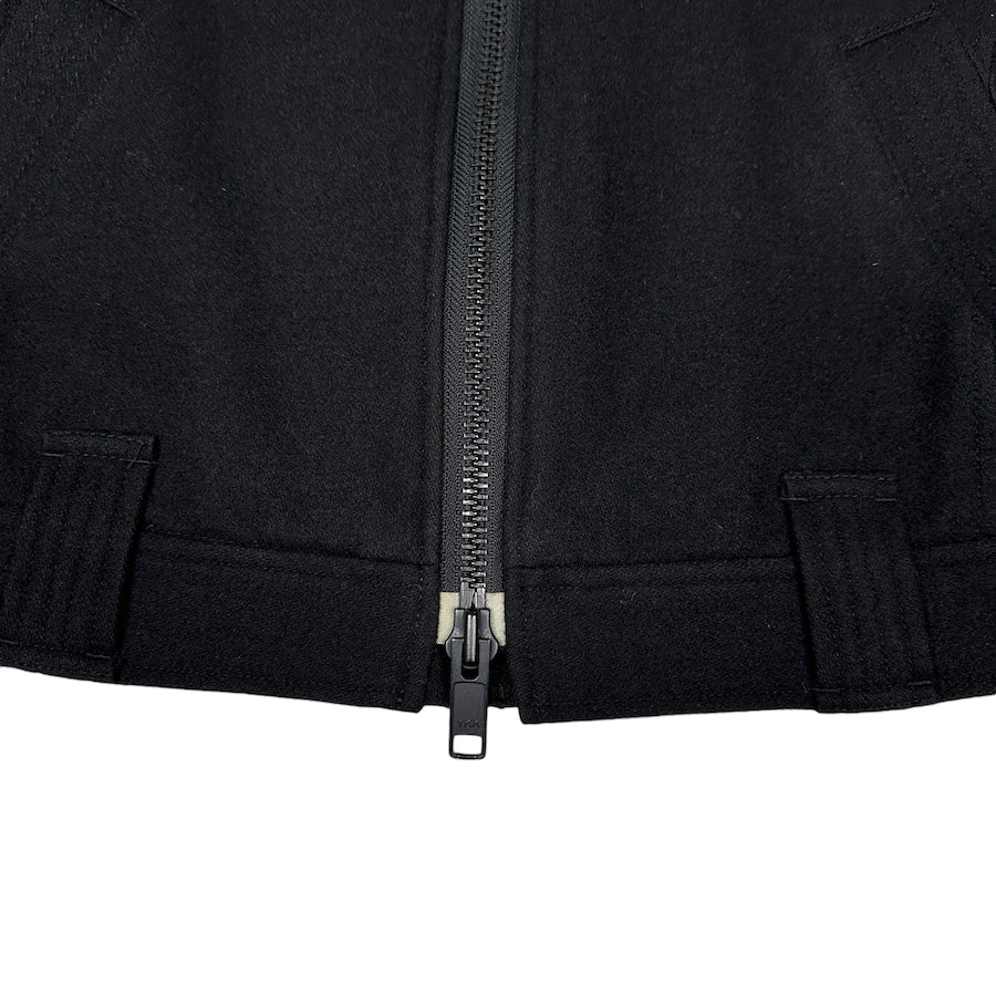 PPFM Wool Blend Hooded Jacket for Men & Women - Black V38RF | Warm Winter Coat for Outdoor Activities, Casual Wear & Street Style