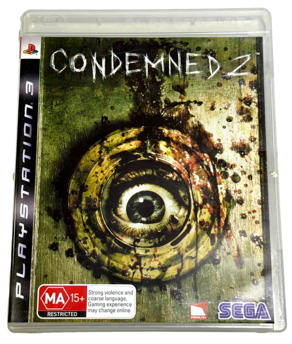 Used Condemned 2: Bloodshot for Sony PlayStation 3 (PS3) - Horror Survival Game for Thrilling Gameplay at Home
