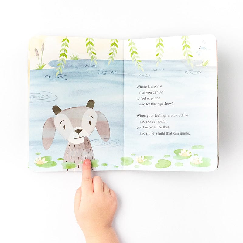 Ibex Feels Deeply Board Book - Emotional Learning Storybook for Kids | Perfect for Bedtime Reading & Preschool Education