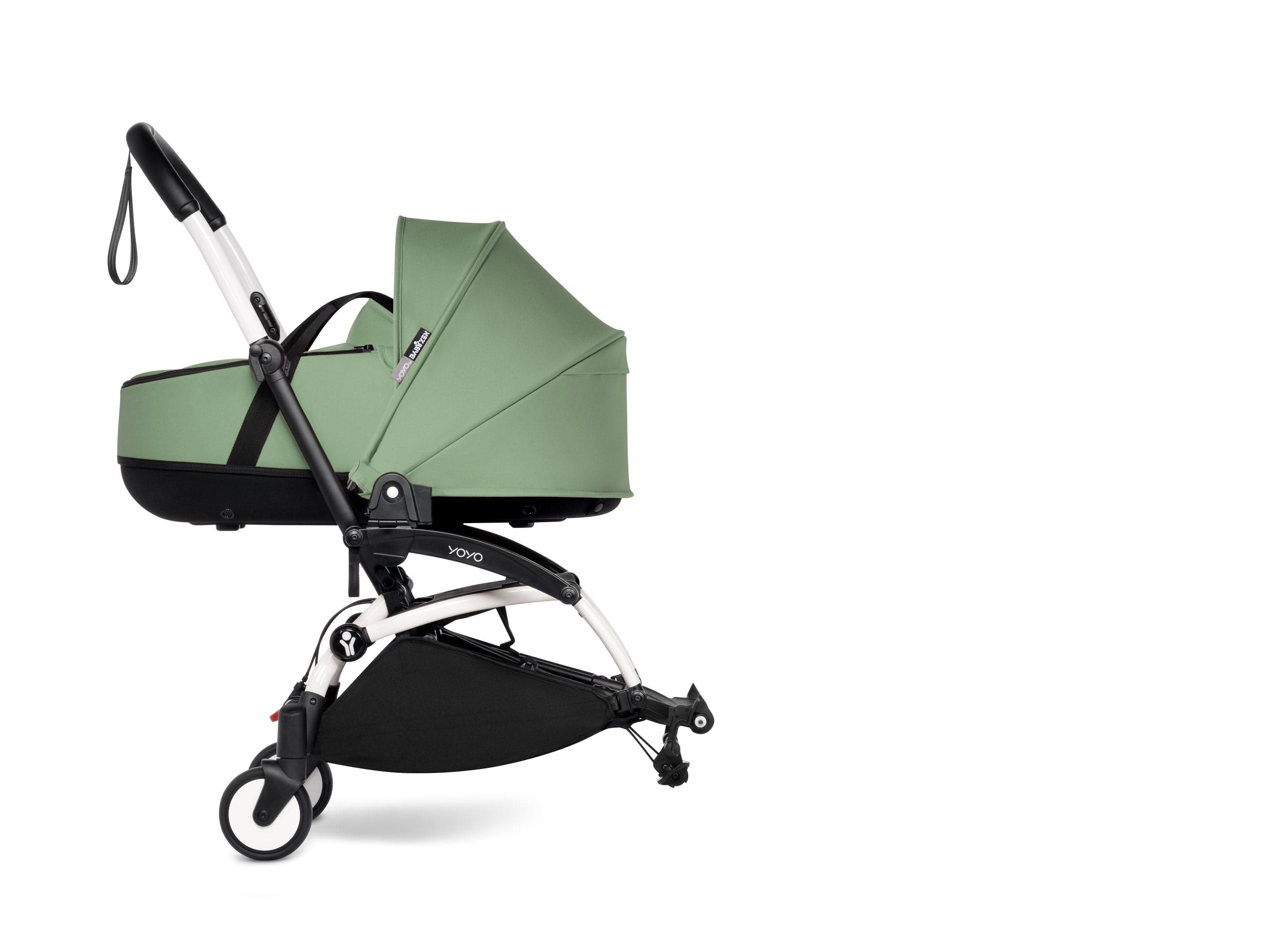Stokke YOYO Connect Lightweight Travel Stroller with Bassinet & Adapters - Perfect for Air Travel, City Walks, and Newborns