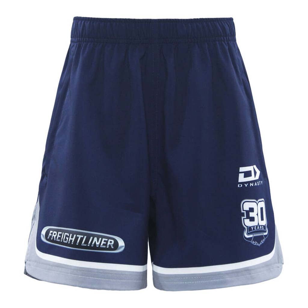 North Queensland Cowboys 2025 Youth Gym Shorts - Navy Blue Athletic Shorts for Boys | Perfect for Training, Sports & Casual Wear