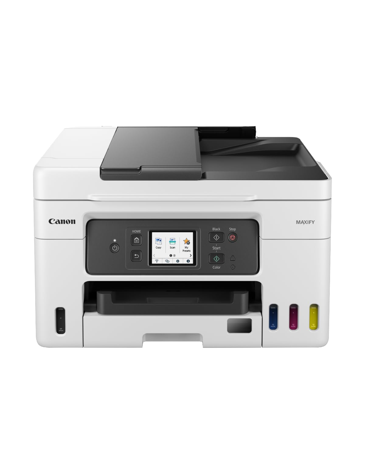 Canon MAXIFY GX4050 Wireless All-in-One MegaTank Inkjet Printer with Scanner, Copier & Fax - WiFi, Ethernet & USB Connectivity for Home & Office | A4 Color Printing, Scanning & Copying | Perfect for Small Businesses, Remote Work & Home Office Productivity