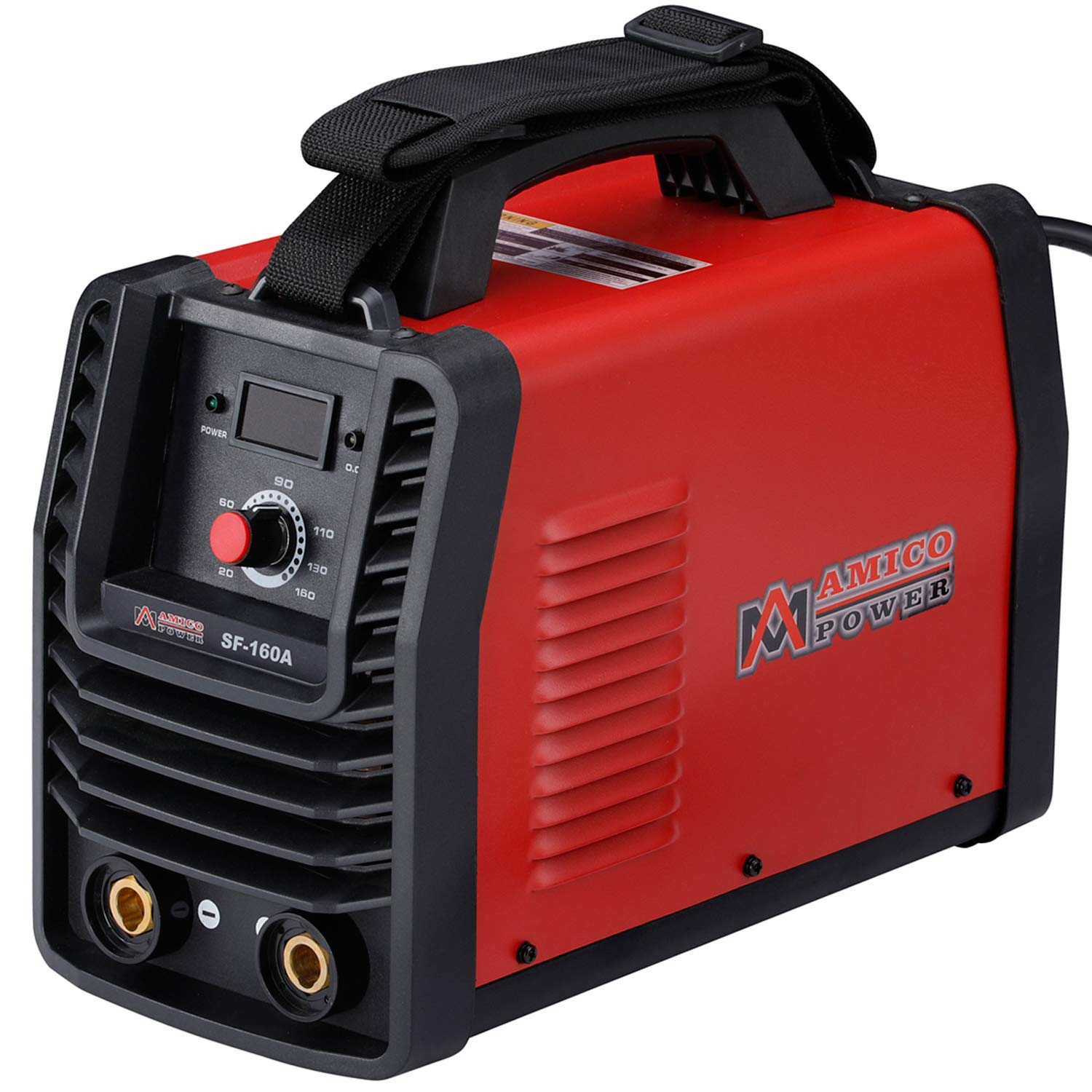 Amico SF-160A 160 Amp Stick Arc Lift TIG Welder - Dual Voltage 110V/230V Welding Machine for Home & Professional Use - Perfect for Metal Fabrication, Auto Repair & DIY Projects