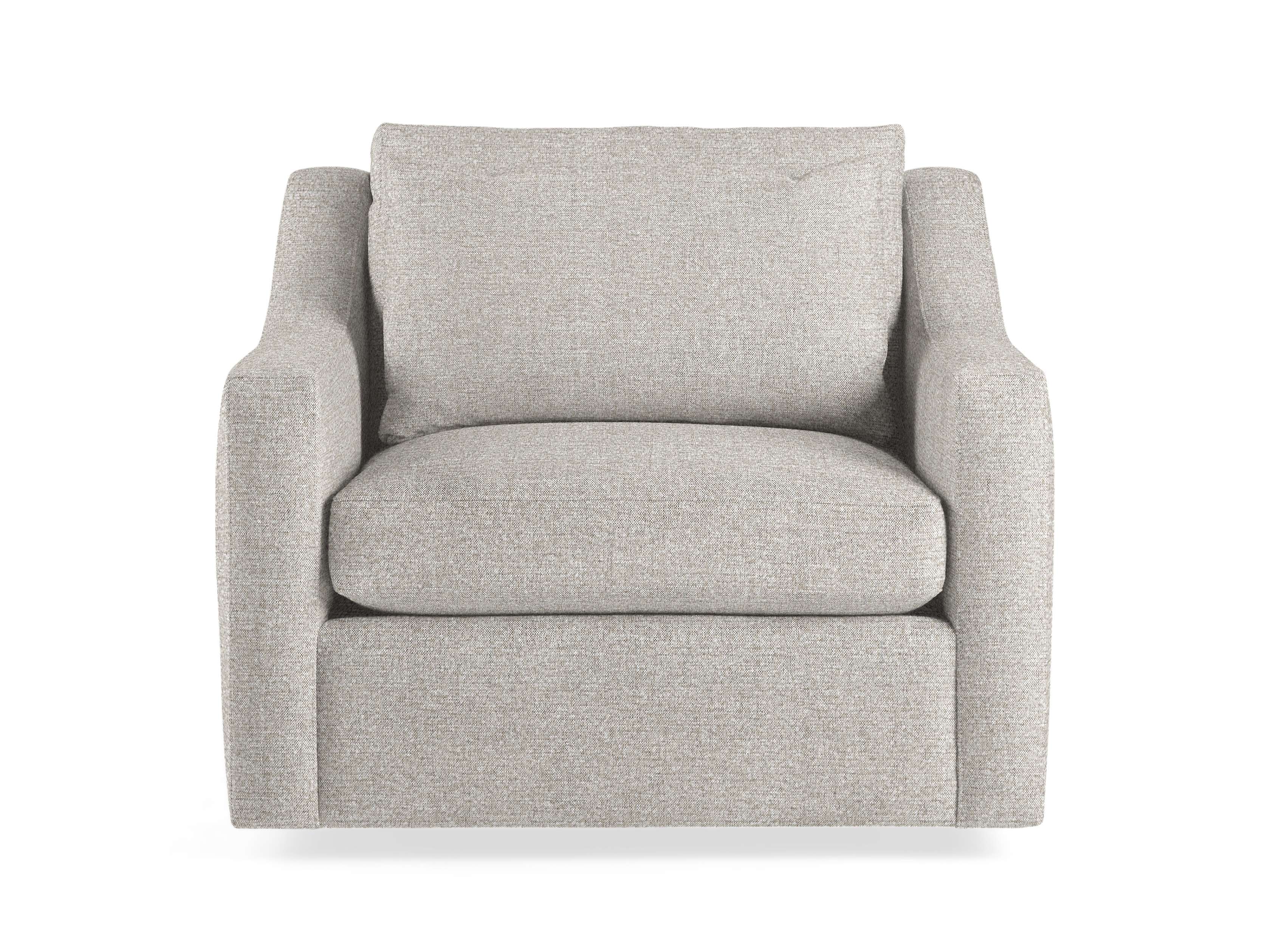 Ashby Swivel Chair - 360 Degree Rotating Modern Office Chair with Ergonomic Design for Home & Workspace Comfort - Perfect for Desk Work, Gaming & Relaxing
