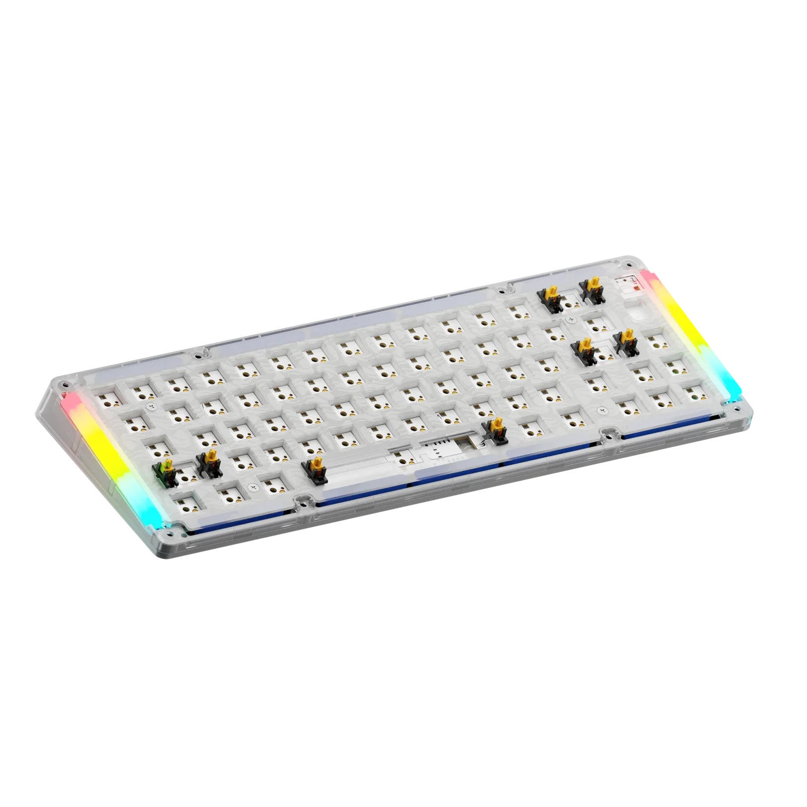 GMMK 3 65% Mechanical Keyboard Plastic Bottom Case - EXO Frost White | Perfect for Gaming, Office Work & Typing Enthusiasts
