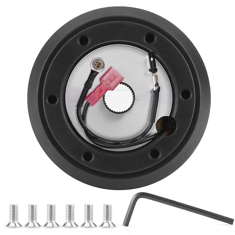 KIMISS Steering Wheel Hub Adapter Kit - SRK-160H Short Hub Adapter for Mazda Miata & RX-7 - Easy Car Modification & Racing Upgrade - Perfect for Drifting, Track Days & Custom Builds