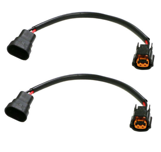 2 Pack 9005/9006 HID Ballast Power Cord Wires - Compatible with Nissan Infiniti OEM Panasonic - Perfect for Headlight Conversion & Upgrade Projects