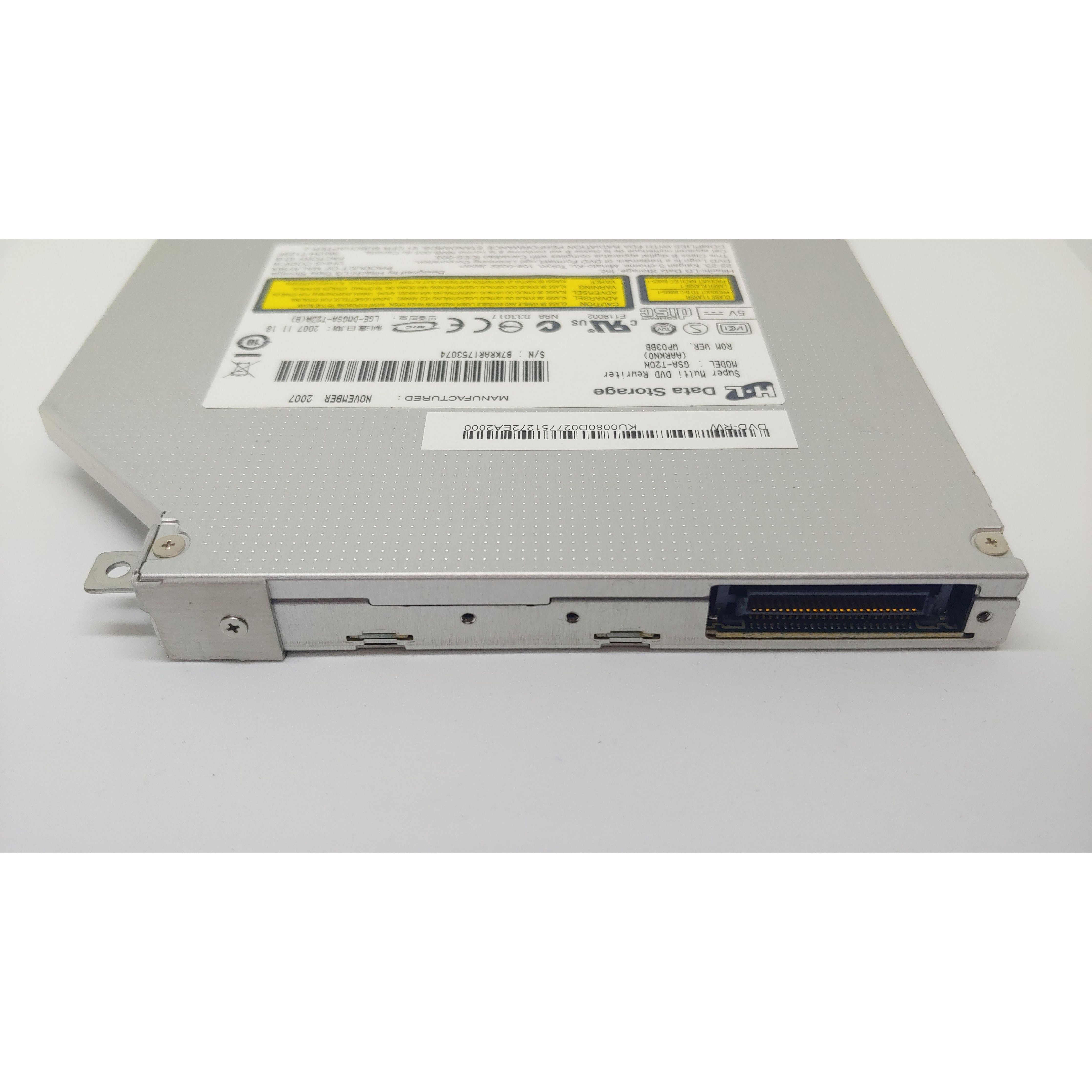 Hitachi LG DVD±RW DL Optical Drive - LGE DMGSA T20A(B) - External DVD Burner for Laptop & Desktop - Perfect for Data Backup, Media Playback, and Software Installation