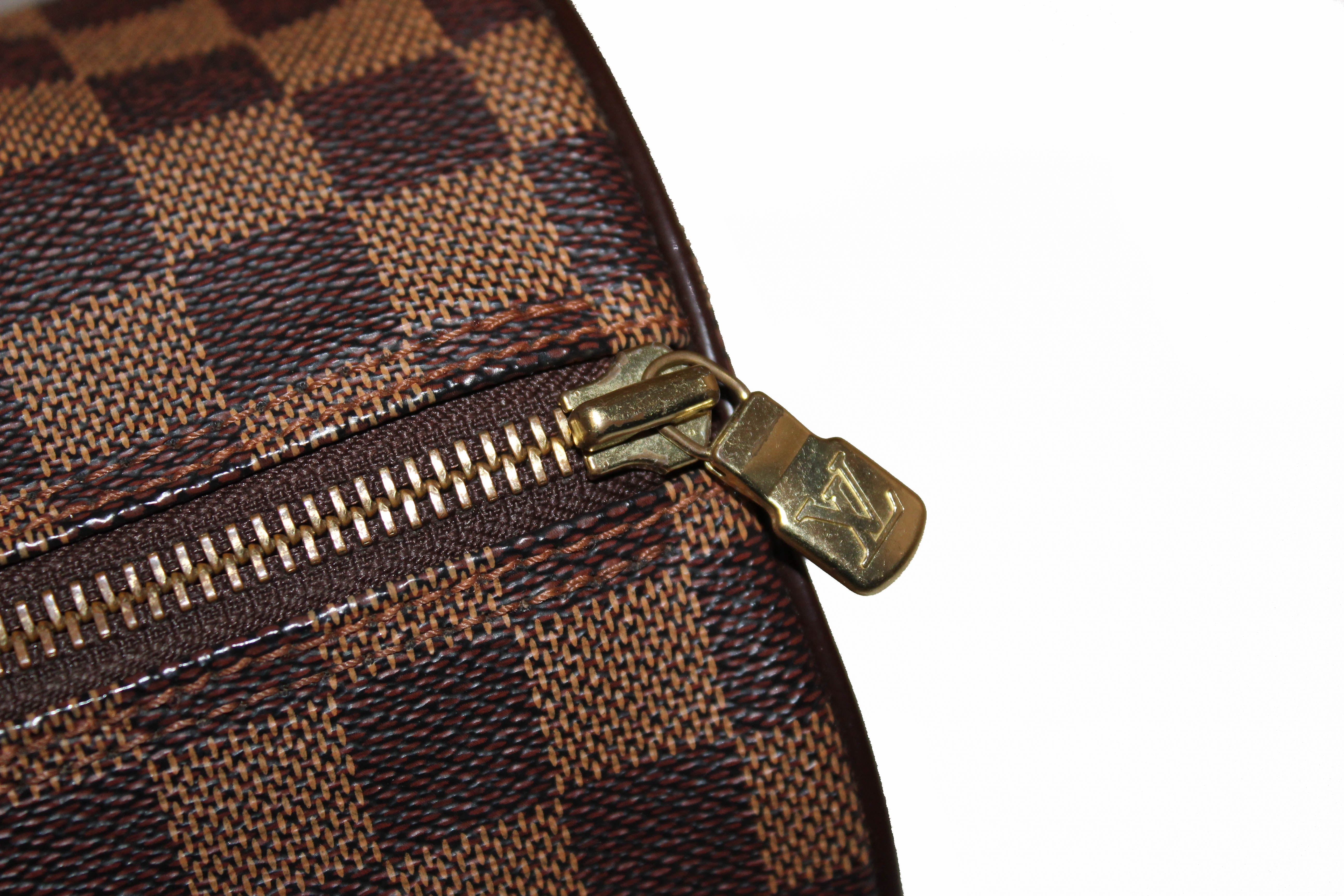 Authentic Louis Vuitton Damier Ebene Papillon 26 Crossbody Bag - Luxury Designer Handbag for Women | Perfect for Work, Travel & Evening Events