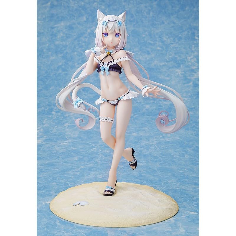 Good Smile Company Nekopara: Vanilla 1/7 Scale PVC Figure - Maid-Style Swimsuit Anime Collectible for Display & Gaming Room Decor