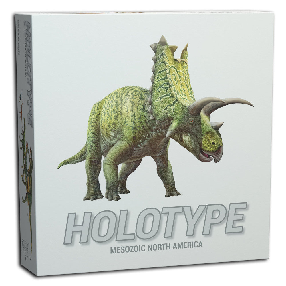 Brexwerx Games: Holotype - Mesozoic North America Strategy Board Game | Dinosaur Fossil Hunting Adventure for Family Game Night & Educational STEM Learning