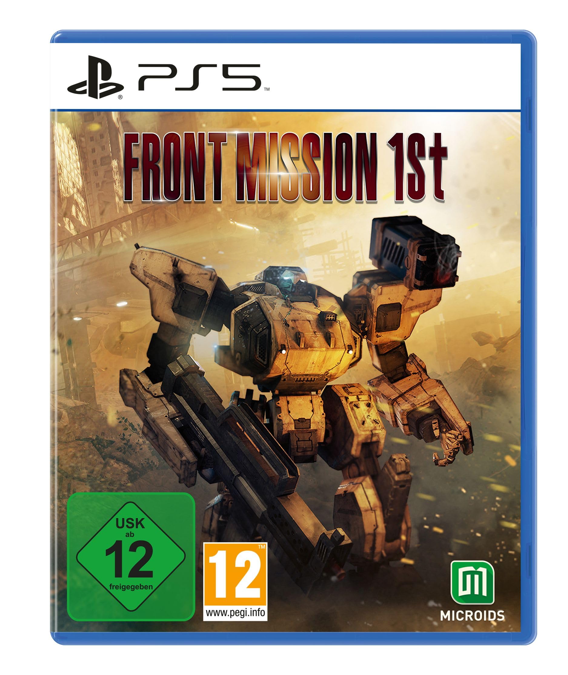 Front Mission 1st Remake Limited Edition for PlayStation 5 (PS5) - Tactical RPG Game | Collector's Edition for Fans | Perfect for Strategy Gamers and Mecha Enthusiasts