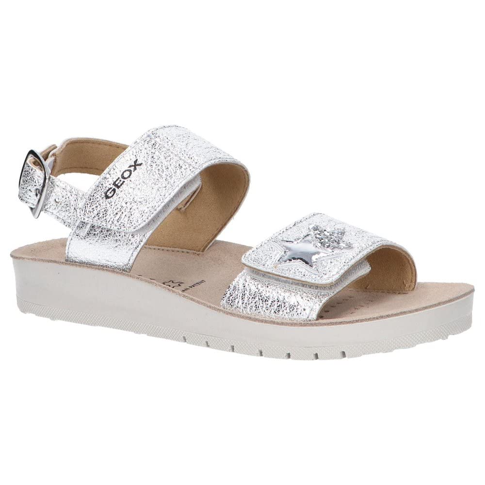 Geox Costareig 1 Girls' Sandals for Toddlers & Little Kids - Breathable & Comfortable Summer Shoes for Outdoor Play & Beach Walks