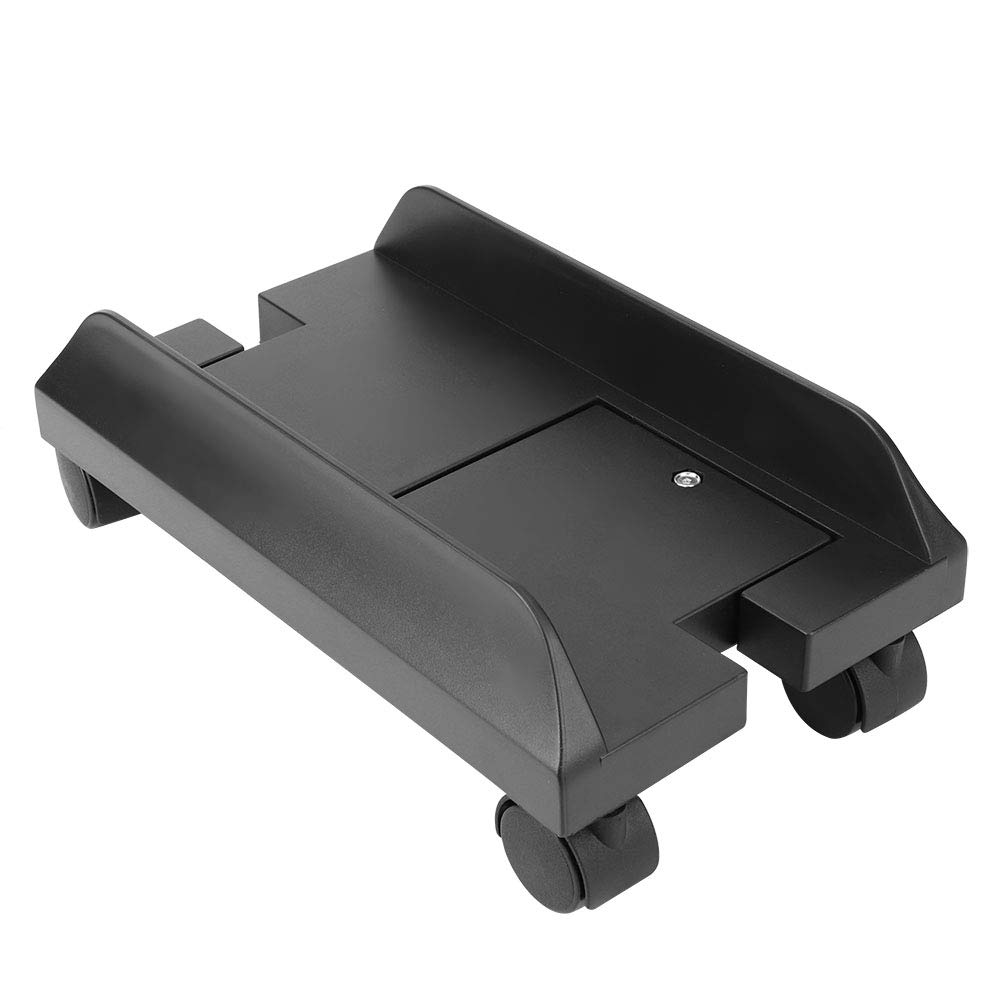 Adjustable Computer Case Holder - Durable PC Host Storage Rack for Desktop Computers | Space-Saving Computer Accessory for Office, Home & Study | Perfect Under Desk Organizer for Cable Management
