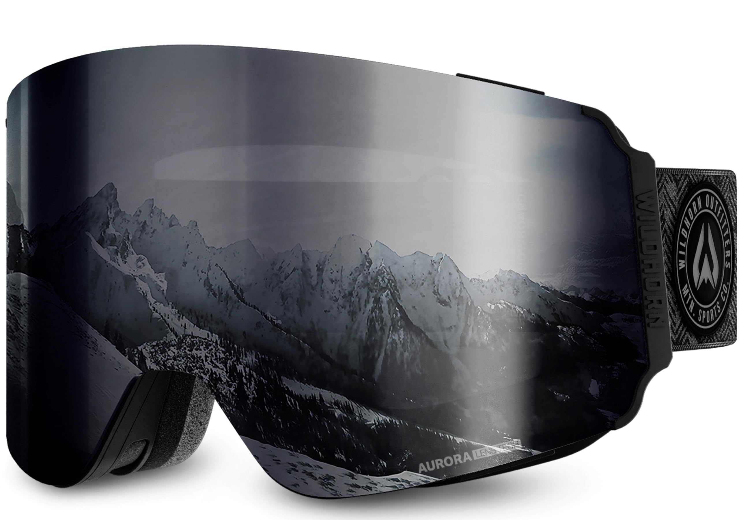 Wildhorn Roca Ski Goggles for Men & Women - Anti-Fog, Scratch-Resistant, 100% UV Protection, Magnetic Lens - Snowboard & Winter Sports Goggles for Adults - Perfect for Skiing, Snowboarding & Outdoor Adventures