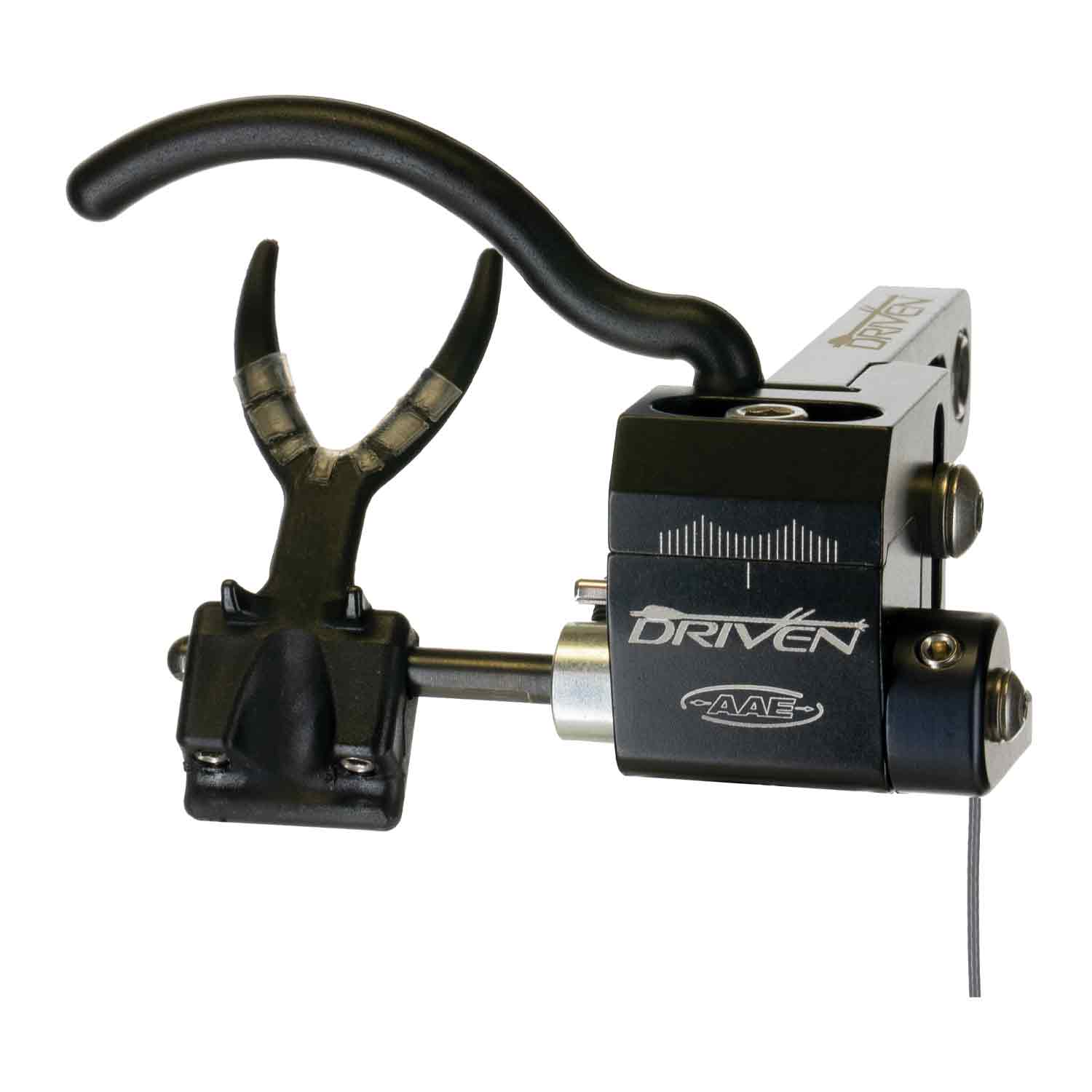 AAE Driven Fall Away Arrow Rest with Limb Activation - Precision Bow Hunting Accessory for Target Practice & Outdoor Sports