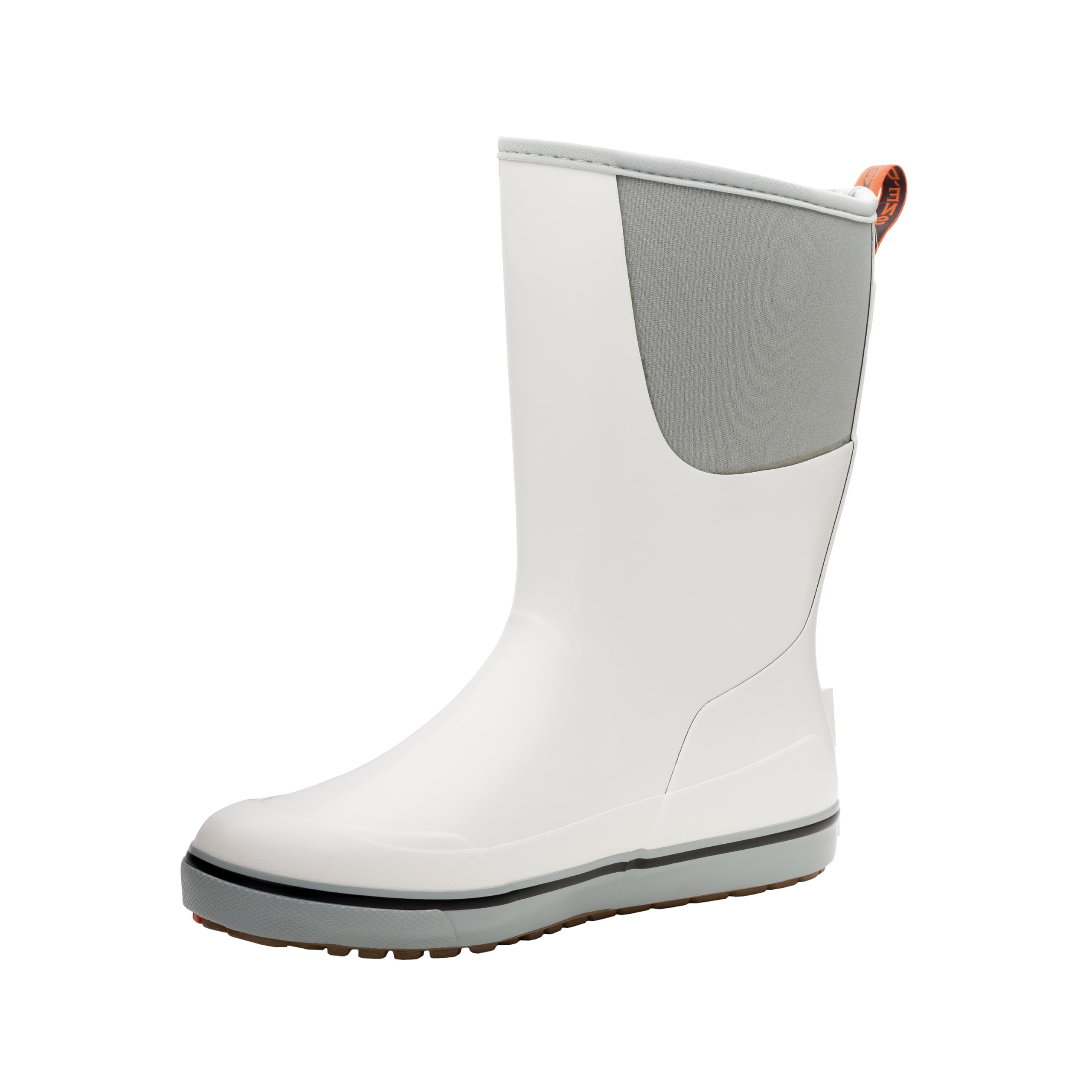 Grundéns Men’s 12” Waterproof Deck Boots - Heavy Duty Non-Slip Fishing & Work Boots for Outdoor, Boating, and Harsh Weather Conditions