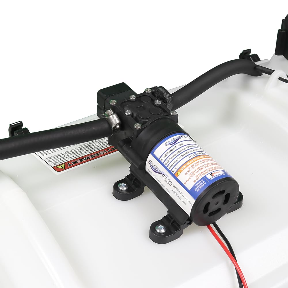 15-Gallon Spot Sprayer with 1.0GPM Flow Rate & 40PSI Max Pressure - Ideal for Lawn Care, Weed Control, and Agricultural Spraying