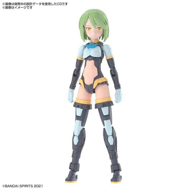 Bandai 30 Minutes Sisters 30MS #05 SIS Ac25g Far Farina (Conductor Form) Anime Model Kit for Collectors - Perfect for Display, Custom Painting & Anime Figure Enthusiasts