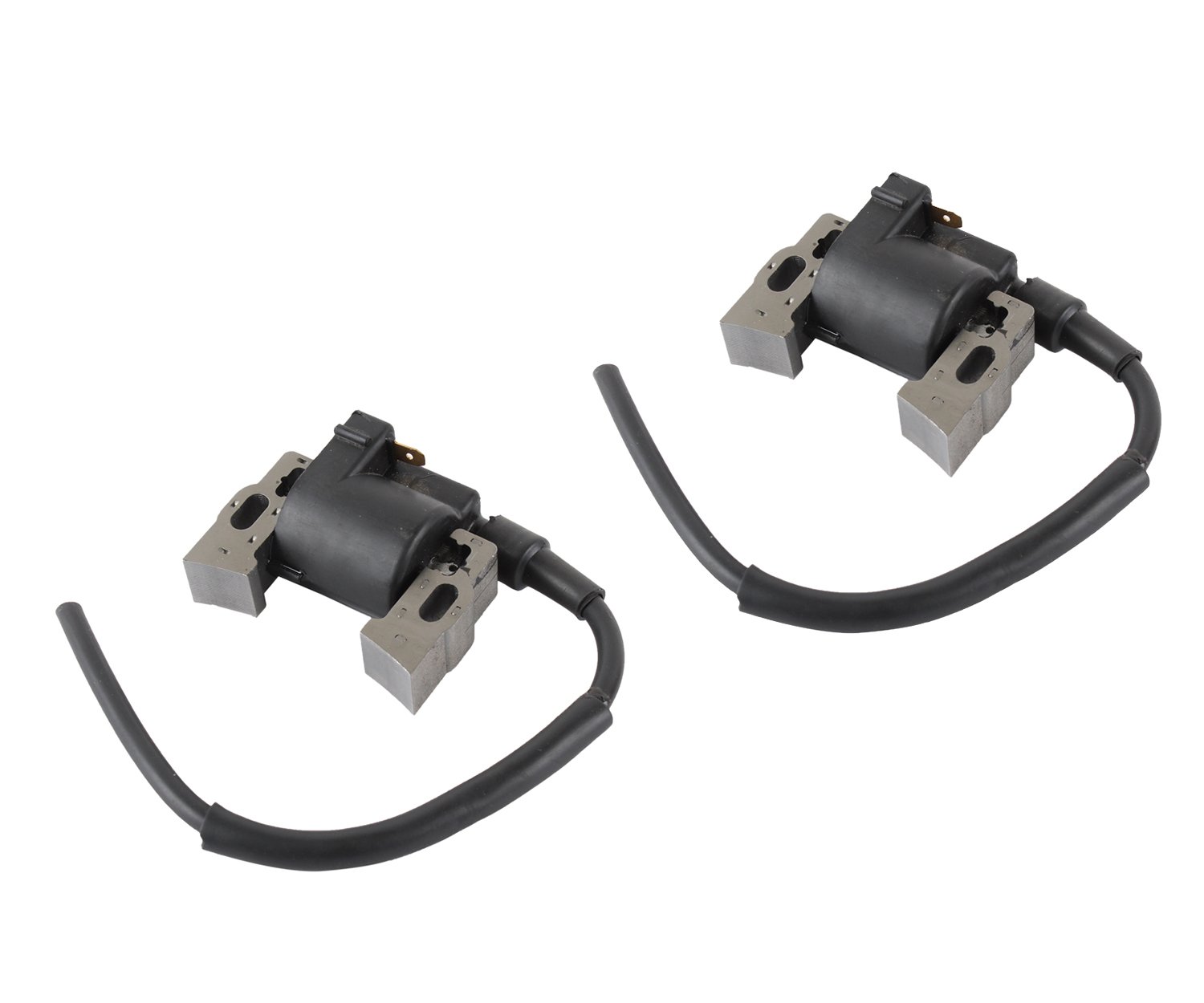 RAREELECTRICAL New Left & Right Ignition Coil Set Compatible with Honda GXV620 30500-ZJ1-845 30500-ZJ1-844 - Replacement Parts for Lawn Mower, Tractor & Small Engine Repair