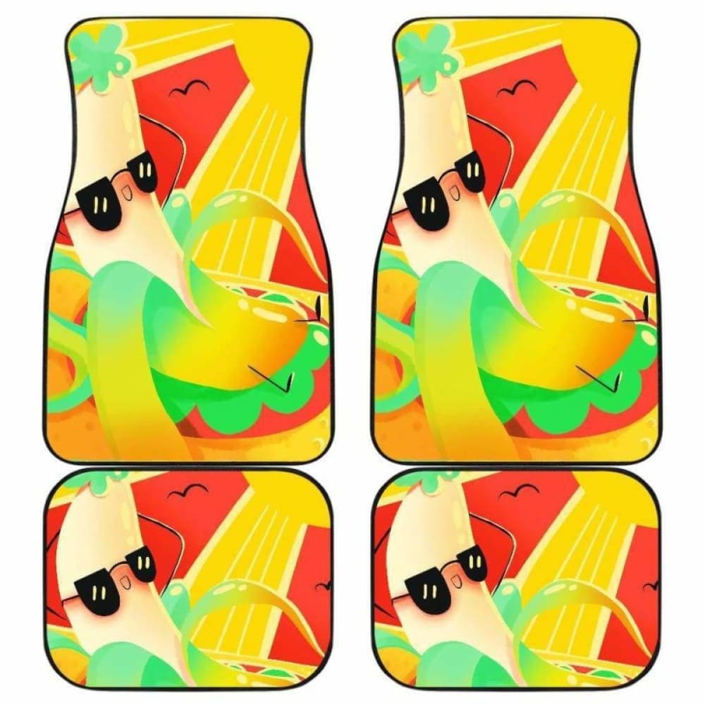 Premium Banana Car Floor Mats - Non-Slip, All-Weather Protection for Sedans, SUVs & Trucks | Perfect for Road Trips, Commuting & Outdoor Adventures