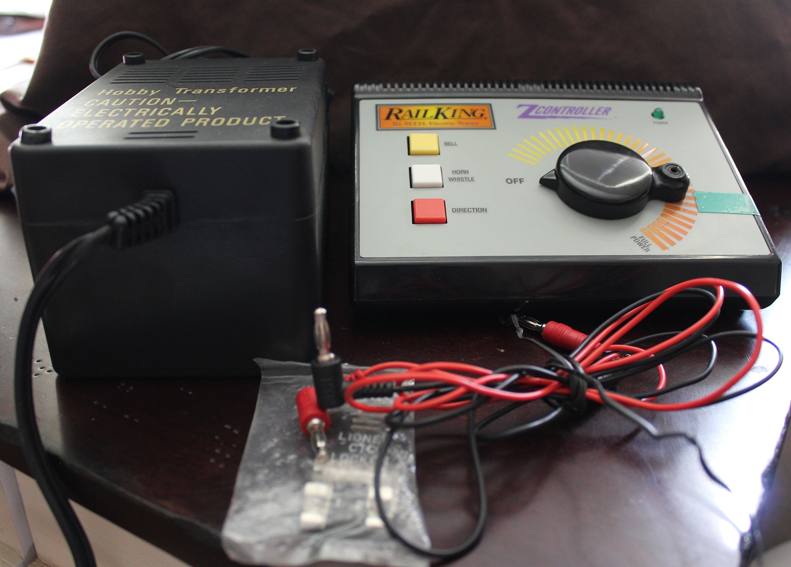 MTH Electric Trains Z-1000 Power Transformer for Model Railroads - Perfect for HO, O & G Scale Train Layouts & Collectors